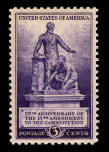 Thirteenth Amendment, 3-cent, 1940 (Smithsonian National Postal Museum Collection)